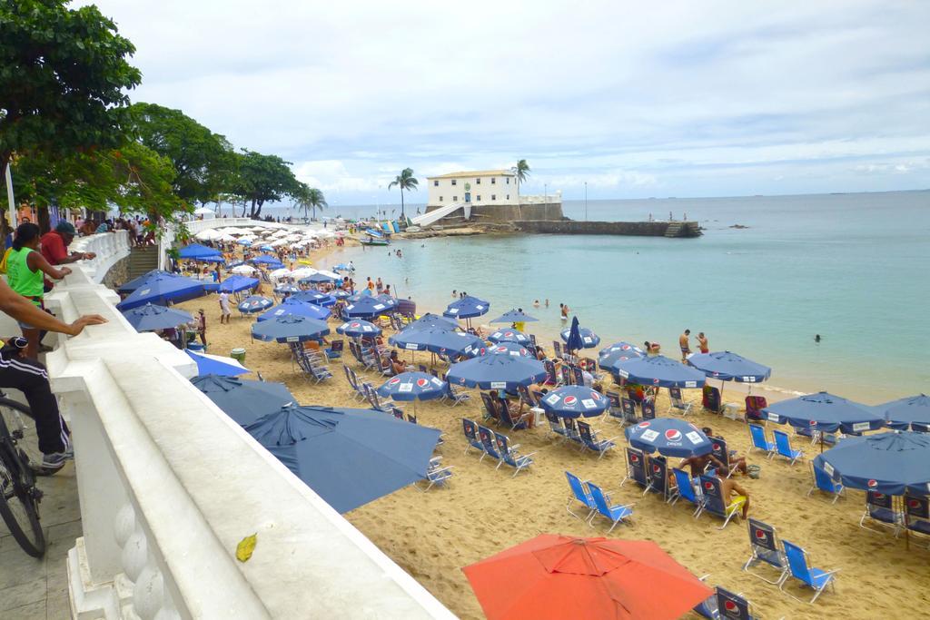 Apartment 610, Vista Mar E Farol Da Barra Salvador Esterno foto